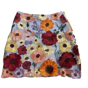 Finesse Floral Skirt Extra Small